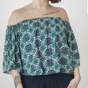 Boho crop top
